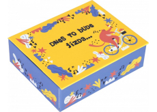 Albi Hrací krabička na peníze Kočka na kole 11 x 9 x 3,5 cm