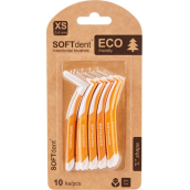 Soft Dent Eco mezizubní kartáček zahnutý XS 0,4 mm 10 kusů