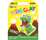 Amos I-Clay Mini Clay Modelovací schnoucí hmota Dino 4 barvy x 7,5 g