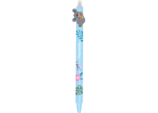 Colorino Gumovatelné pero Koala světle modré, modrá náplň 0,5 mm