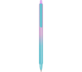 Colorino gumovatelné pero Pastel fialovotyrkysové, modrá náplň 0,5 mm