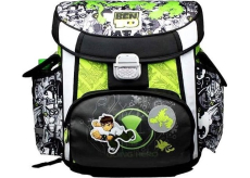 Bandai Namco Ben 10 Školní batoh pro 1. a 2. třídu, s aktivní LED aplikací 40 x 33 x 20 cm