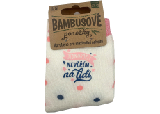Albi Bambusové ponožky Jednorožec, velikost 37 - 42