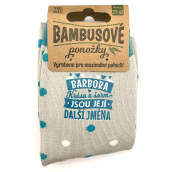Albi Bambusové ponožky Barbora, velikost 37 - 42