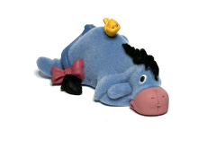 Disney Medvídek Pú Ijáček - Oslík ležící s ptáčkem na zádech, mini figurka, 1 kus, 5 cm