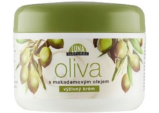 Luna Natural Oliva s makadamovým olejem výživný krém 300 ml