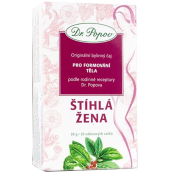 Dr. Popov Štíhlá žena bylinný čaj pro formování těla 20 nálevových sáčků 20 x 1,5 g