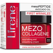 Lirene Mezo-Collagene noční vyživující krém s vyhlazujícím účinkem 50 ml