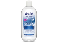 Astrid Hyaluron 3v1 micelární voda na tvář, oči a rty s kyselinou hyaluronovou 400 ml
