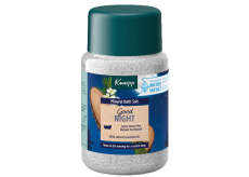 Kneipp Good Night sůl do koupele s přírodními éterickými oleji uvolní mysl a vyživí pokožku 500 g