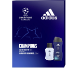 Adidas UEFA Champions League Edition VIII toaletní voda 50 ml + sprchový gel 250 ml, dárková sada pro muže