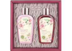 Bohemia Gifts Šípek a růže krémový sprchový gel 250 ml + jemný šampon na vlasy 250 ml, kosmetická sada pro ženy