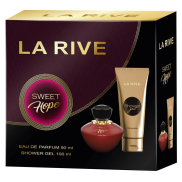 La Rive Sweet Hope parfémovaná voda 90 ml + sprchový gel 100 ml, dárková sada pro ženy