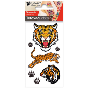 Tetovací obtisky Tygr 10,5 x 6 cm