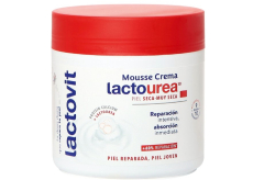 Lactovit Lactourea regenerační pěnový krém pro suchou až velmi suchou pokožku 400 ml