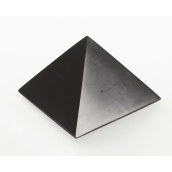 Pyramida šungit střední průměr základny 5,5 cm