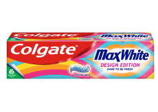 Colgate Max White Design Edition bělicí zubní pasta 75 ml
