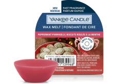 Yankee Candle Peppermint Pinwheels - Mátové sušenky vonný vosk do aromalampy 22 g