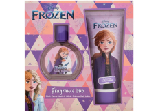 Disney Frozen Anna toaletní voda 50 ml + třpytivé tělové mléko 150 ml, dárková sada pro děti