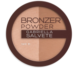 Gabriella Salvete Bronzer Power Duo SPF15 bronzující a rozjasňující pudr 9 g