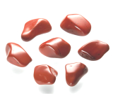 Jaspis červený Tromlovaný přírodní kámen 1 kus, 2 - 2,5 cm, kámen úplné péče