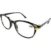 Berkeley Čtecí dioptrické brýle +2,5 plast mourovaté, zelenohnědé 1 kus MC2198