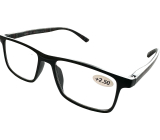 Berkeley Čtecí dioptrické brýle +2,5 plast černé, černé kárované postranice 1 kus MC2250