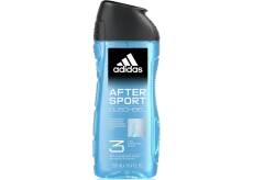Adidas After Sport 3in1 sprchový gel na tělo, vlasy a pleť pro muže 250 ml