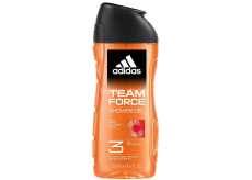 Adidas Team Force 3in1 sprchový gel na tělo, vlasy a pleť pro muže 250 ml