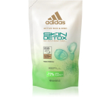 Adidas Skin Detox sprchový gel s meruňkovými pecičkami pro ženy 400 ml náhradní náplň