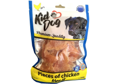 KidDog Pieces of Chicken Breast kuřecí prsa, měkká masová pochoutka pro psy 250 g