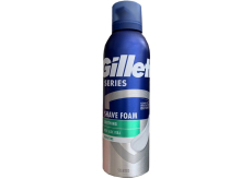 Gillette Series Sensitive pěna na holení pro citlivou pokožku pro muže 200 ml
