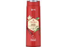Old Spice Oasis 3v1 sprchový gel na obličej, tělo a šampon pro muže 400 ml
