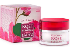 Rose of Bulgaria krém na oční okolí s růžovou vodou 25 ml