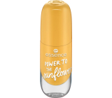 Essence Nail Colour Gel gelový lak na nehty 53 Power To The Sunflower 8 ml