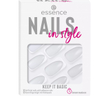 Essence Nails In Style umělé nehty 15 Keep It Basic 12 kusů