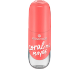 Essence Nail Colour Gel gelový lak na nehty 52 Coral Me Maybe 8 ml