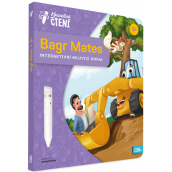 Albi Kouzelné čtení interaktivní kniha Bagr Mates, věk 3+