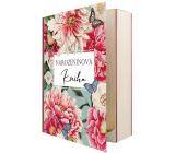 Bohemia Gifts Narozeninová kniha sprchový gel 250 ml + olejová lázeň do koupele 250 ml, kniha kosmetická sada pro ženy