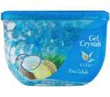 Ardor Gel Crystals Pina Colada gelový osvěžovač vzduchu 150 g