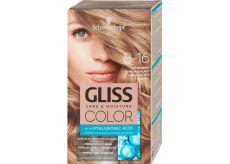 Schwarzkopf Gliss Color barva na vlasy 8-16 Přirozený popelavě plavý 2 x 60 ml