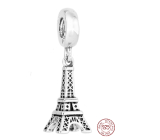 Sterlingové stříbro 925 Paříž Eiffelova věž, přívěsek na náramek cestování