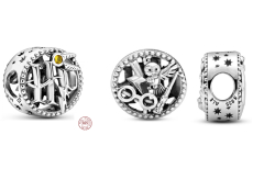 Charm Sterlingové stříbro 925 Harry Potter - Symboly, korálek na náramek