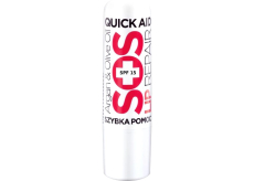 Quiz Cosmetics SOS Repair SPF15 regenerační balzám na rty s arganovým a olivovým olejem 4 g