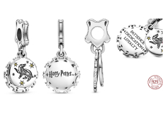 Charm Sterlingové stříbro 925 Harry Potter - Mrzimor + zirkon, 2v1 přívěsek na náramek