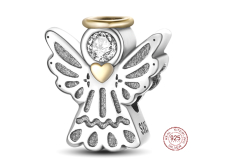 Charm Sterlingové stříbro 925 Anděl, korálek na náramek symbol