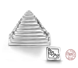 Sterlingové stříbro 925 Egypt pyramida, korálek na náramek cestování