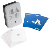 Epee Merch Playstation 5 hrací karty v plechové krabičce 54 karet