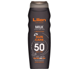 Lilien Sun Active SPF50 voděodolné mléko na opalování 200 ml
