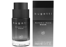 Bugatti Dynamic Move Black toaletní voda pro muže 100 ml